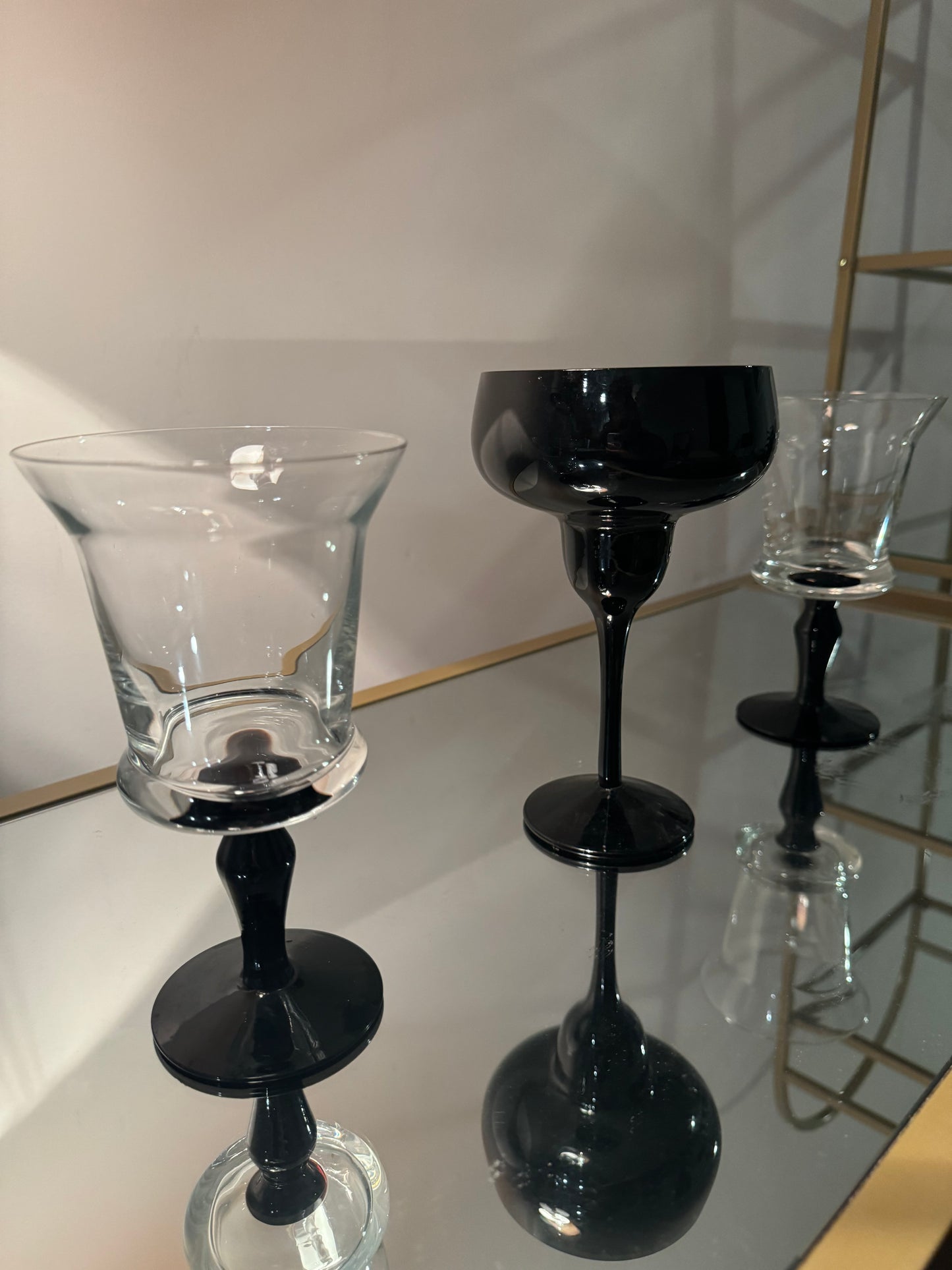 black glass mix set