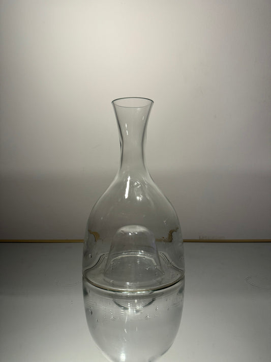 clear decanter