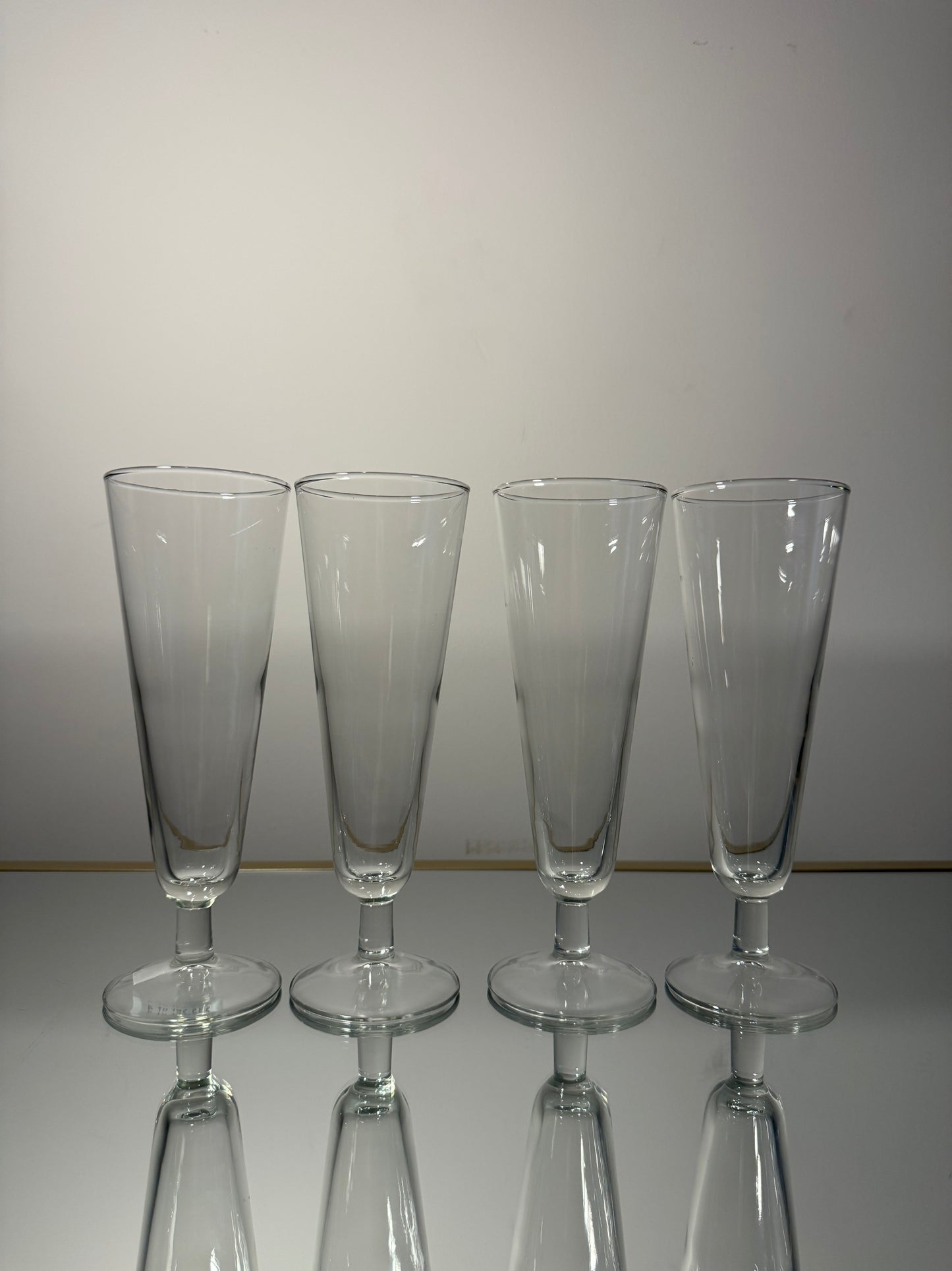 clear glass vase set
